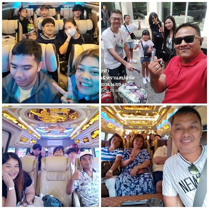We'll go wherever you want, traveling all over Thailand.